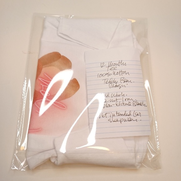 Baby "Love You"Teddy Bear 12 Month Tee. - Picture 11 of 11